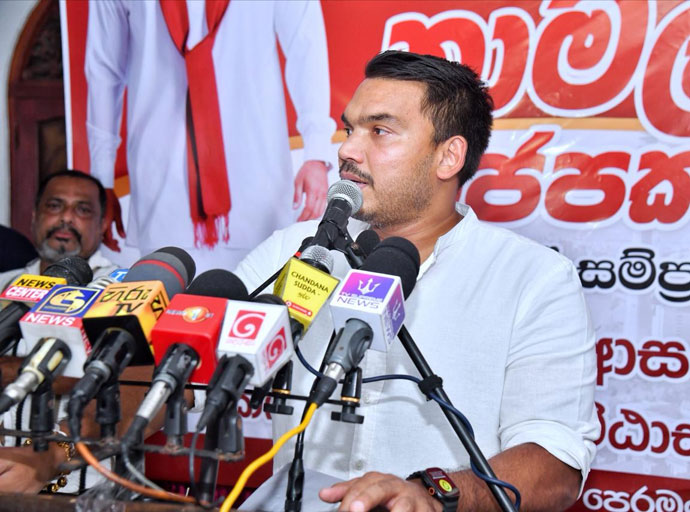 රණවිරුවො යුද්ධෙ ඉවර නොකළා නම් ජනාධිපතිට යාපනේ ජොගින් යන්න වෙන්නෙ ප්‍රභාකරන් ගෙන් අවසර අරගෙන -නාමල් රාජපක්ෂ