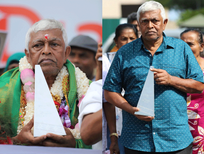 Per Anger Prize ජාත්‍යන්තර මානව හිමිකම් සම්මානයෙන් පිදුම් ලැබූ බිටෝ ප්‍රනාන්දු මහත් හරසරින් පිළිගැනේ