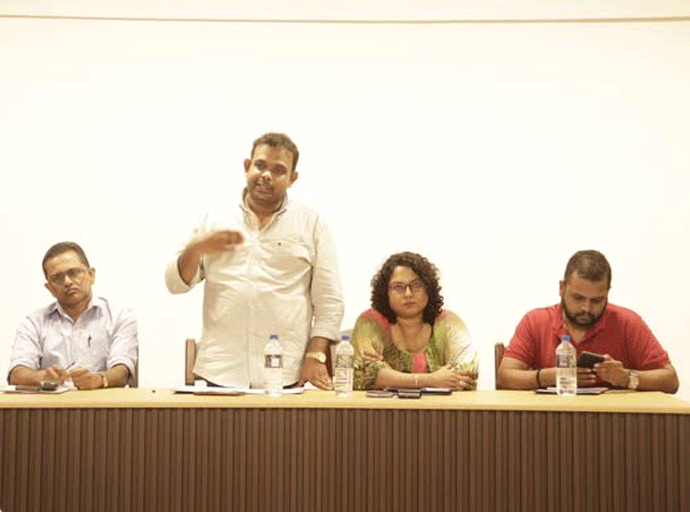 නිදහස් මාධ්‍ය ව්‍යාපාරයේ (FMM) නව නිලධාරි මණ්ඩලය තෝරා ගැනෙයි