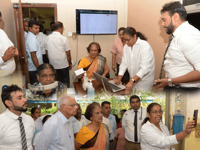 රෝගී පහසුව සඳහා සීදූව විජය කුමාරතුංග රෝහල මුළුමනින් ම ඩිජිටල්කරණය කළා - චන්ද්‍රිකා කුමාරතුංග
