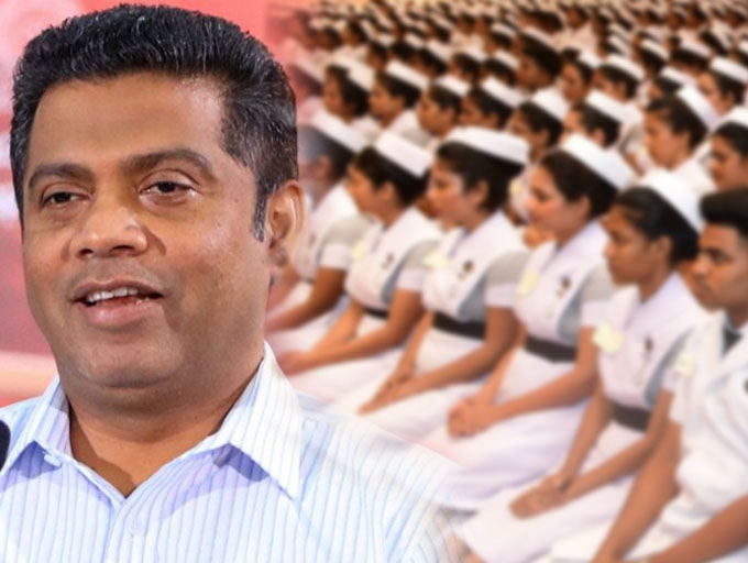 ඉදිරි වසර තුන තුළ හෙද සේවාවට නව බඳවාගැනීම් 13 600ක් –අමාත්‍ය නලින්ද ජයතිස්ස