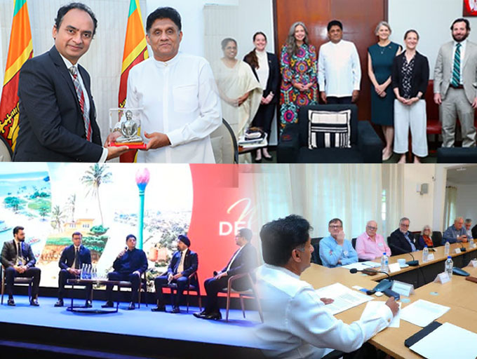 සජිත් ගේ දේශපාලන සතිය  - ඉන්දීය නියෝජිතයින් වෙතින් සජිත්ට පැසසුම්