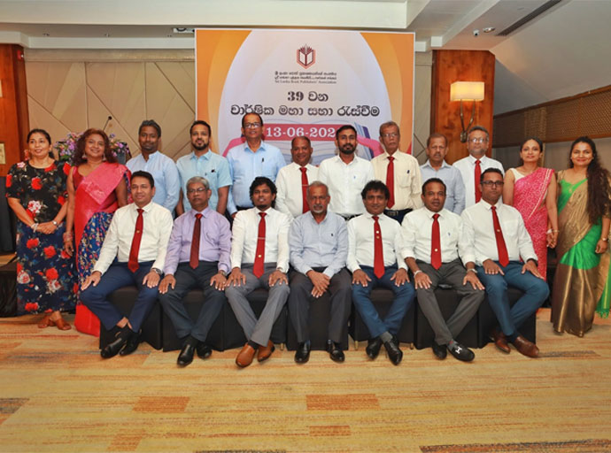 ශ‍්‍රී ලංකා පොත් ප‍්‍රකාශකයන්ගේ සංගමයේ නව නිලධාරි මඬුල්ල තෝරා පත්කර ගනී
