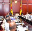 නිවාස, ඉදිකිරීම් සහ ජල සම්පාදන අමාත්‍යාංශයට අදාළ ප්‍රගති සමාලෝචනයක්