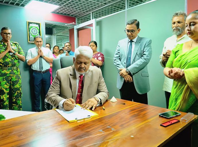 ක්‍රීඩා සංවර්ධන දෙපාර්තමේන්තුවේ නව අතිරේක අධ්‍යක්ෂ ජනරාල්වරයා  ලෙස වජිර ගුණවර්ධන වැඩභාර ගනියි