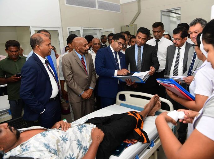 මීරිගම පිහිටි වකුගඩු ගල් ඉවත් කිරීමේ ප්‍රතිකාර මධ්‍යස්ථානය ජනතා අයිතියට...