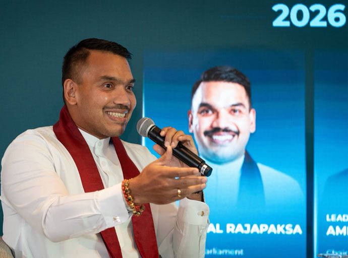 ‘ඉන්දියන් සාගර සියවසේ’ ප්‍රධාන කේන්ද්‍රස්ථානයක් බවට පත්වීමට ශ්‍රී ලංකාව පෙරමුණ ගත යුතුයි - නාමල් ගෙන් ඇරයුමක්