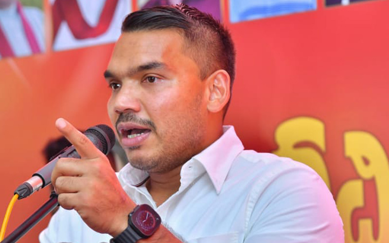 දැන් රටෙන් බාගයක් බඩගින්නේ; 75%ක් ජනාධිපතිටත් කැමතියි කියල බොරු ප්‍රචාර යවනවා - නාමල් රාජපක්ෂ