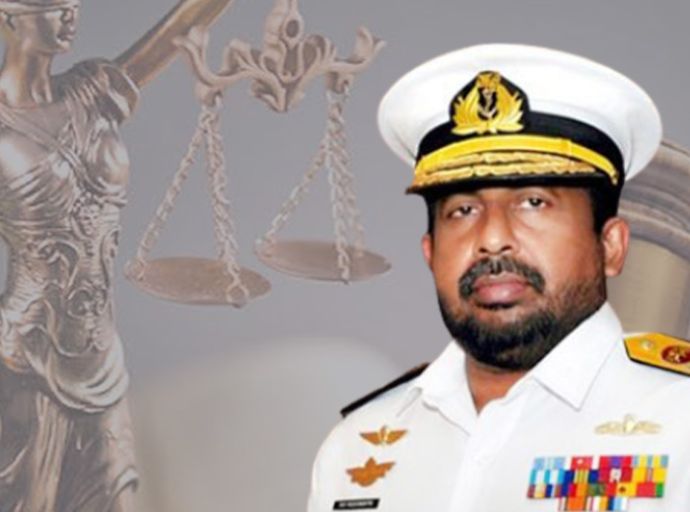 හිටපු නාවික හමුදාපති රවින්ද්‍ර විජයගුණරත්නට ඇප