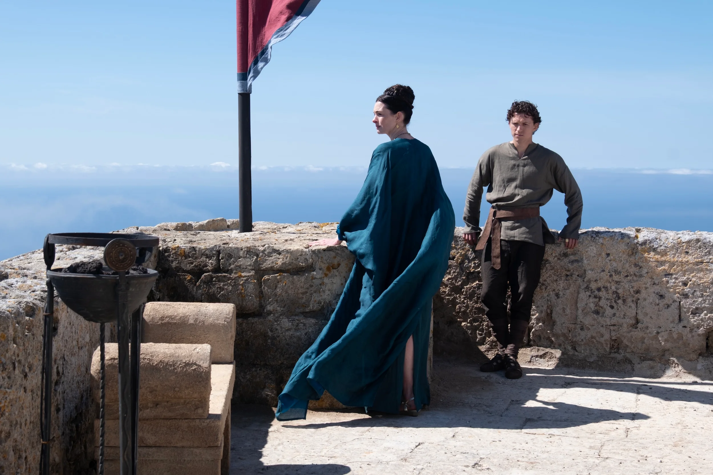 the odyssey movie 2026 anne hathaway tom holland 6a58fb5f2afd9