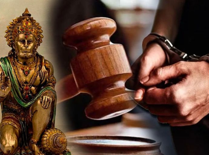 හනුමාන් දෙවියන් ගේ පිළිම සොරකමට සම්බන්ධ සැකකරුවන් යළි රිමාන්ඩ්  