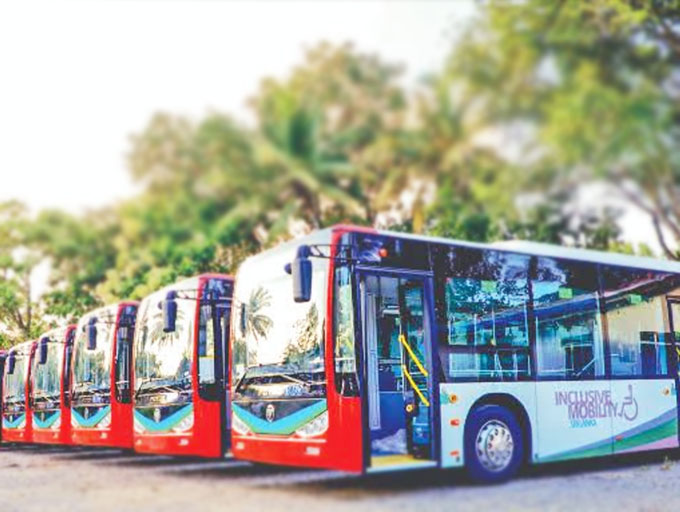 නව මෙට්‍රෝ බස් රථ 104ක් අද දිවයිනට!