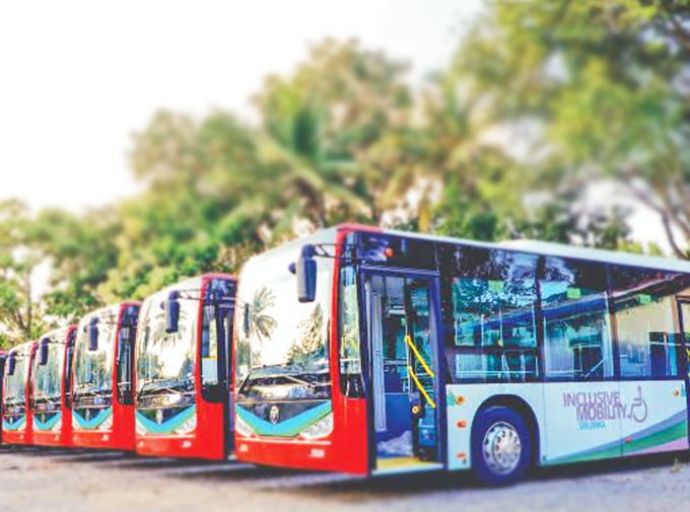 නව මෙට්‍රෝ බස් රථ 104ක් අද දිවයිනට!