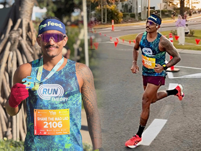 ඕස්ට්‍රේලියාවේ Yeppoon Running Festival අර්ධ මැරතන් ධාවන තරගයේ රන් පදක්කම ශ්‍රී ලංකාවේ ෂේන් අමරසිංහට