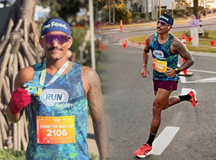 ඕස්ට්‍රේලියාවේ Yeppoon Running Festival අර්ධ මැරතන් ධාවන තරගයේ රන් පදක්කම ශ්‍රී ලංකාවේ ෂේන් අමරසිංහට