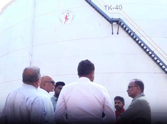 ත්‍රිකුණාමලය තෙල් ටැංකි සහ නල මාර්ග සංවර්ධන කටයුතු බලශක්ති අමාත්‍යවරයා ගේ නිරීක්ෂණයට  