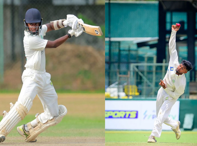 මිනෙත්ගේ පිත්තෙන් හා තරින්දගේ පන්දුවෙන් බ්ලූම්ෆීල්ඩ් U23 ප්‍රිමියර් ක්‍රිකට් අවසන් තරගයට
