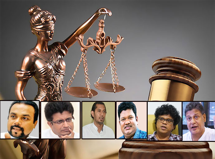 විමල් වීරවංශ, උදය ගම්මන්පිල, සුගීශ්වර බණ්ඩාර, අසංක නවරත්න, මහින්ද පතිරණ සහ දිලිත් ජයවීර අධිකරණයට අපහාස කළැයි අධිකරණය තීරණය කරයි
