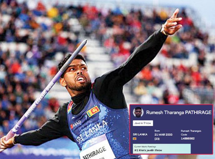 රුමේෂ් තරංග ලෝකයෙන්ම පළමු තැනට! 