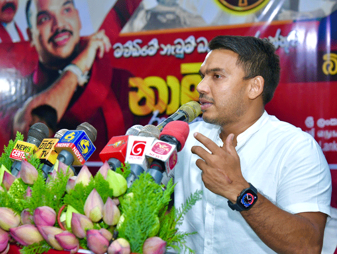පුළුවන් නම් ජනාධිපති ලේකම්ට විරුද්ධව ක්‍රියාමාර්ගයක් ගන්න -නාමල් ජනාධිපතිවරයාට අභියෝග කරයි