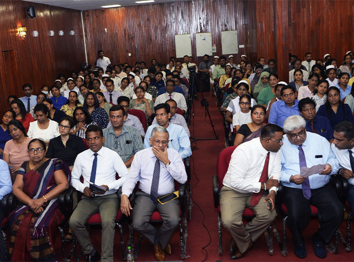 පුත්තලම දිස්ත්‍රික්කයේ සෞඛ්‍ය කාර්ය මණ්ඩලයට පුහුණු වැඩසටහනක්