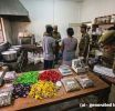 ගංජා මිශ්‍ර මදන මෝදක නිෂ්පාදනාගාරයක් පොලිසියෙන් වටලයි
