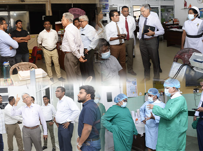 පුත්තලම දිස්ත්‍රික්කයේ මූලික සහ ප්‍රාදේශීය රෝහල්වල හදිසි ප්‍රතිකාර සේවා සෞඛ්‍ය සේවා අධ්‍යක්ෂ ජනරාල්වරයාගේ නිරීක්ෂණයට!