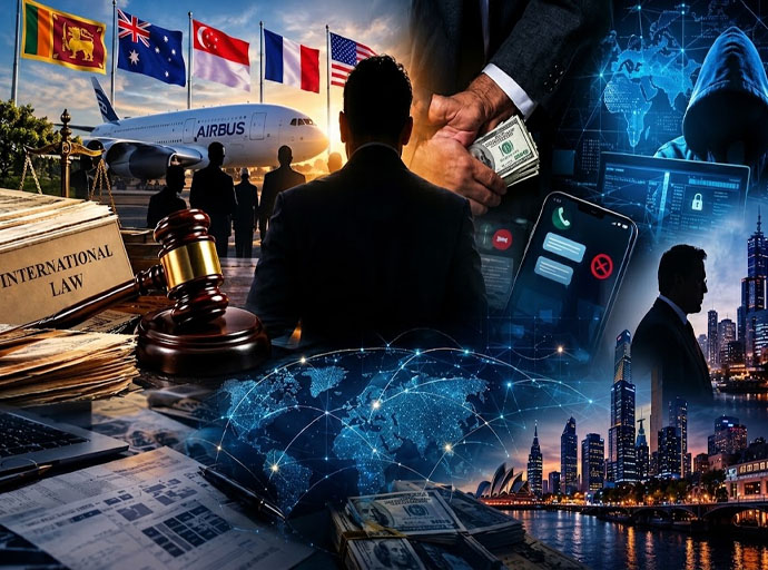 ජාත්‍යන්තර නීතිය සහ නවීන තාක්ෂණය ඉදිරියේ නිරුවත් වන දූෂිතයෝ