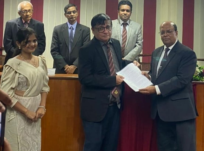 ආචාර්ය සුනිල් අබේරත්න පාරිභෝගික ඔම්බුඩ්ස්මන් ධුරයට