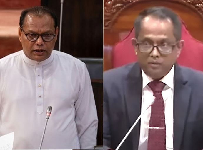 දයාසිරි ජයසේකරගෙන් කතානායකවරයාට වරප්‍රසාද ප්‍රශ්නයක්!