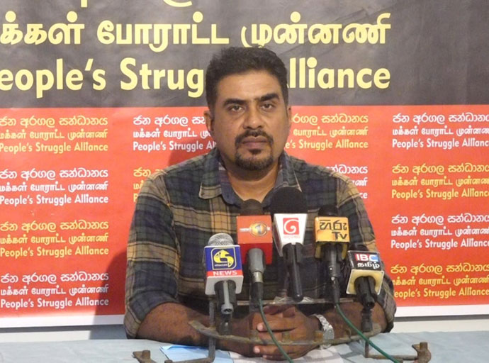 ආණ්ඩුව මේ වන විට හතරවතාවක් ගොවියන් ව රැවටුවා - දුමින්ද නාගමුව