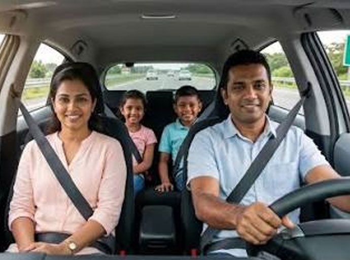 අධිවේගයේ යන්නනම් ආසන පටි පැළඳීම අද මධ්‍යම රාත්‍රියේ සිට අනිවාර්යයි