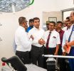 සෞඛ්‍ය හා ජනමාධ්‍ය අමාත්‍යවරයා මාන්කුලම් මූලික රෝහලේ විශේෂ නිරීක්ෂණ චාරිකාවක