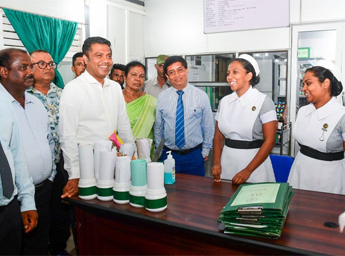 මුලතිව් මහ රෝහලේ සේවා සහ යටිතල පහසුකම් කඩිනමින් ඉහළ නැංවීමට පියවර