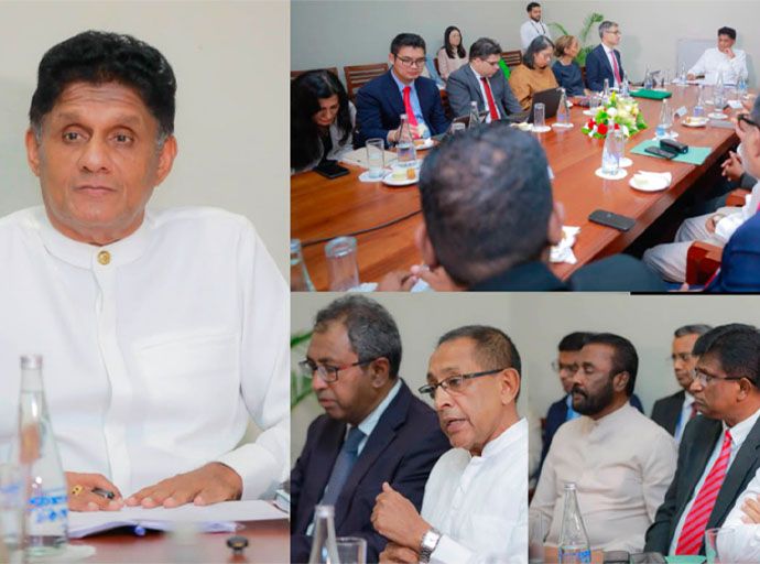 සජිත්ගේ දේශපාලන සතිය: IMF නියෝජිතයින් සජිත් හමුවූ හේතුව