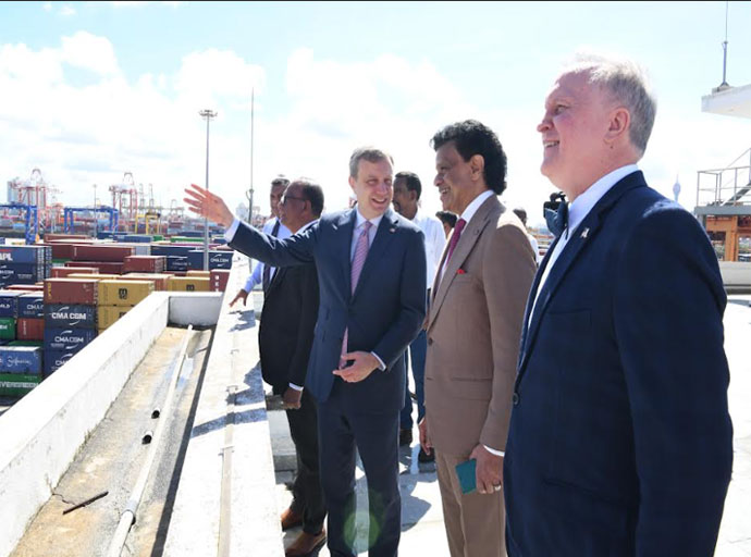 කොළඹ වරායට එක්සත් ජනපදයෙන් ඩොලර් මිලියන 17ක ආයෝජනයක්! 