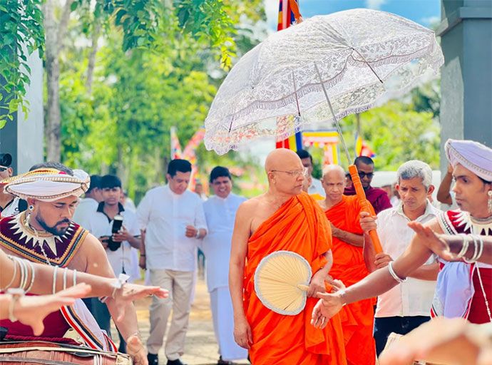 යටත්තාවල රජමහා විහාරයේ අභිනව සංඝාවාසයට මුල්ගල් තැබේ!