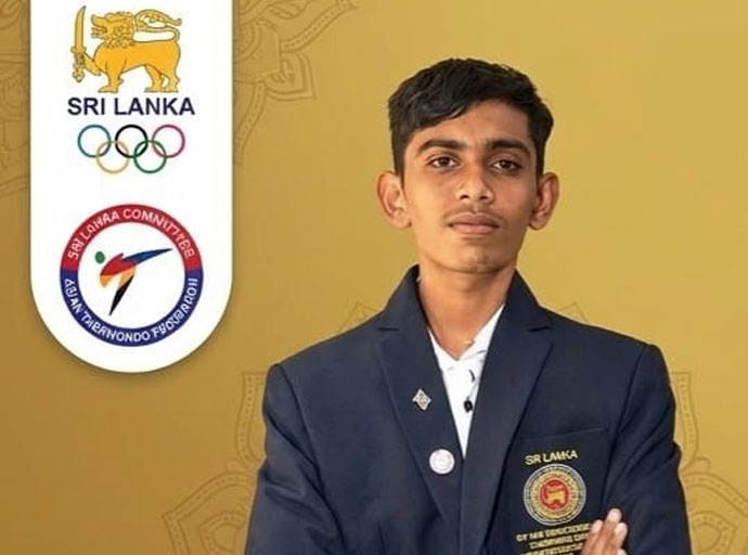 2026 යොවුන් ඔලිම්පික් ක්‍රීඩා උළෙල සඳහා සහභාගි වන ශ්‍රී ලංකාවේ අෂේන් නිම්සර පුංචිහේවා