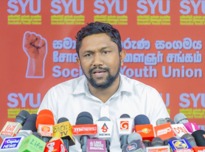 ආණ්ඩුවට එරෙහිව බෞද්ධ ජනතාව අවුස්සන්න ඇතැම් අය උත්සාහ කරනවා - සමාජවාදී තරුණ සංගමය 