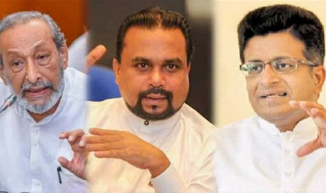පක්ෂ නායක රැස්වීමේ පිට අය : විමල්ලා වාසුලා උදයලා යළිත් හැරී ඇවිත් 