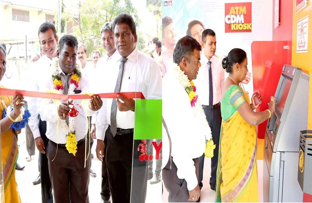 මහජන බැංකුවේ ස්වයං බැංකුකරණ ඒකකයක් මන්නාරමට