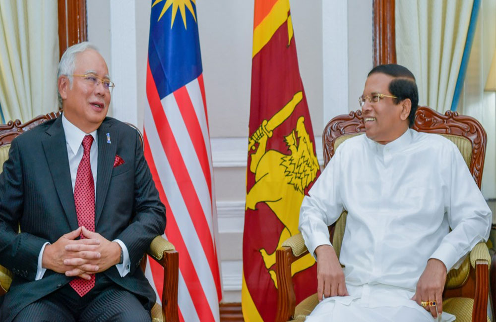 නජීබ් රසාක්ගේ සංචාරයෙන් ලංකාවට වාසි රැසක්