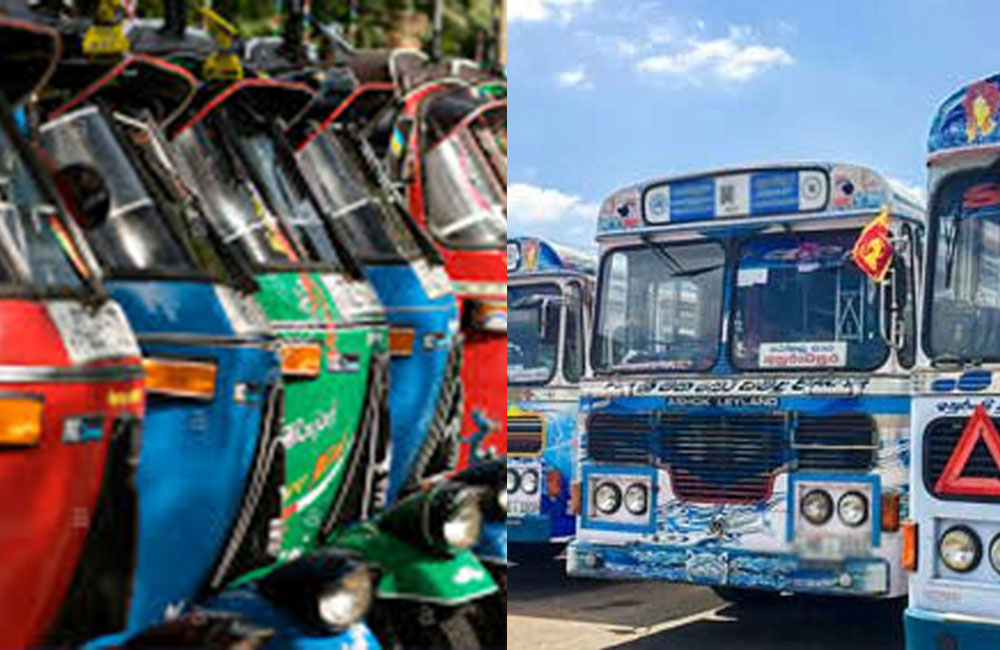 බස්, ත්‍රීරෝද රථ, පාසල් ළමුන් ප්‍රවාහන ගාස්තු අඩු කෙරේ