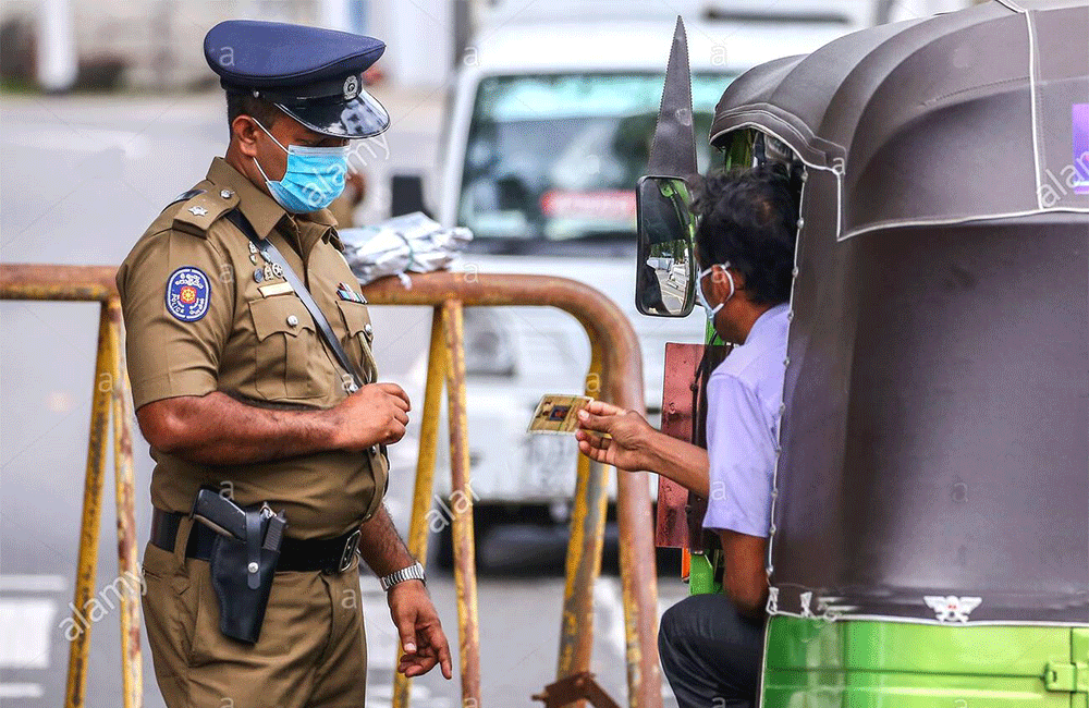 නිවසින් එළියට යාම හැඳුනුම්පතේ අන්තිම අංකයට අනූව !