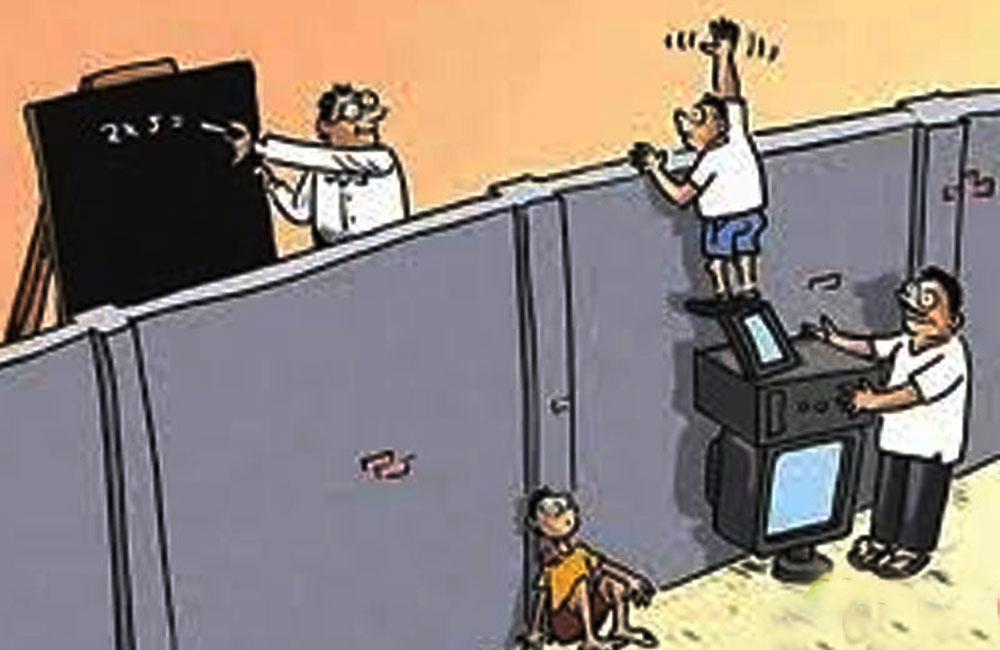 කොරෝනා වසංගතය හමුවේ කෙළවරක් නොවන අධ්‍යාපන අවුලට උත්තර අවශ්‍ය බව නොදන්නා ගුරු සංගම් නායකයින්