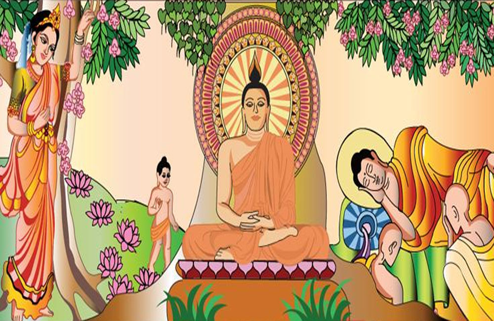 සම්බුදු තෙමඟුල සිහිපත් කෙරෙන වෙසක් පොහොය අදයි