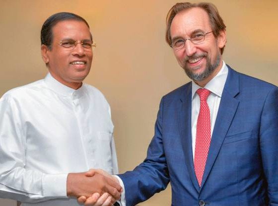 President meets UNHR Chief Prince Zeid Raad Al Hussein diplomatic press 560x415