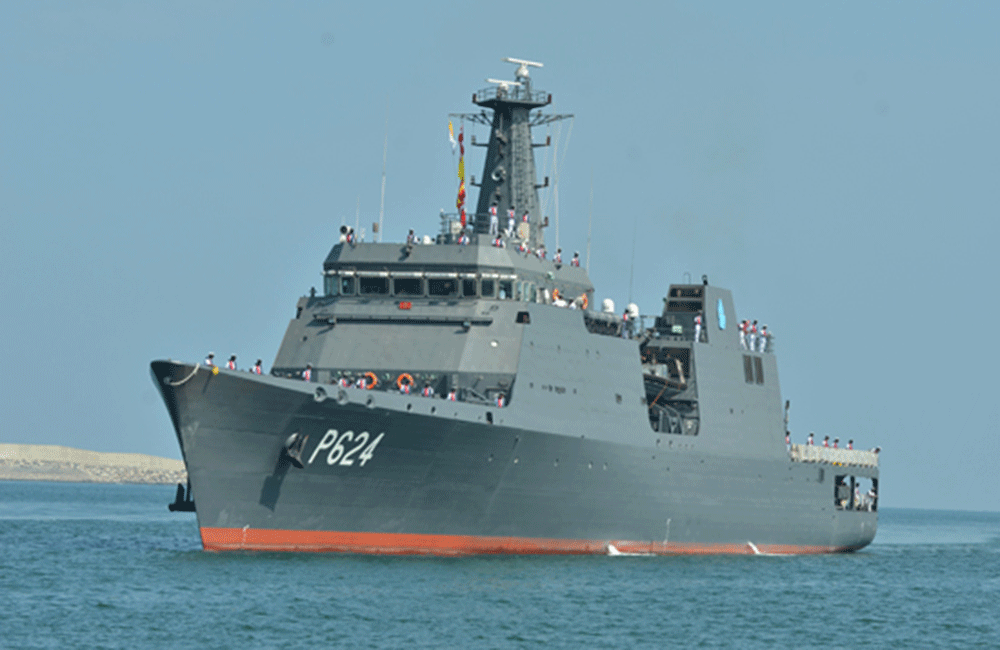 නාවික හමුදාවට ඉන්දියාවෙන් දෙවන අධි තාක්ෂණික නෞකාවක්