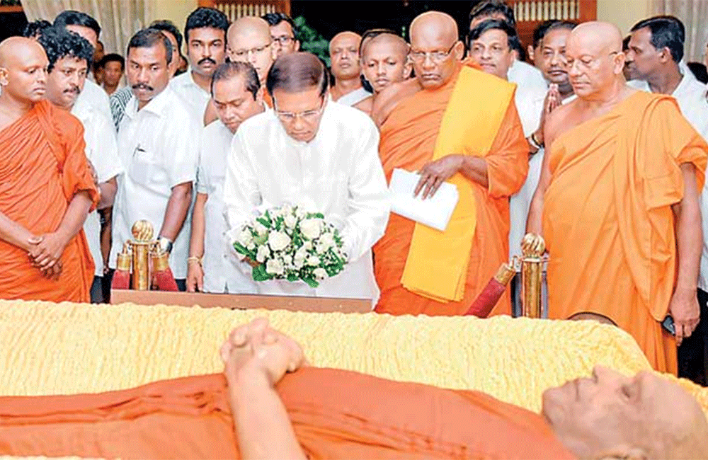 ''සෝභිත හිමියන්ට පිටුපෑමේ පාපකර්මය ආණ්ඩුවට පලදිලා '' - රවී