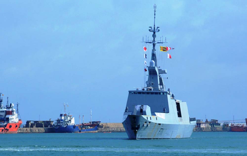 ප්‍රංශ  නාවික  නෞකා 2 ක් කොළඹ වරායට සේන්දු වෙයි